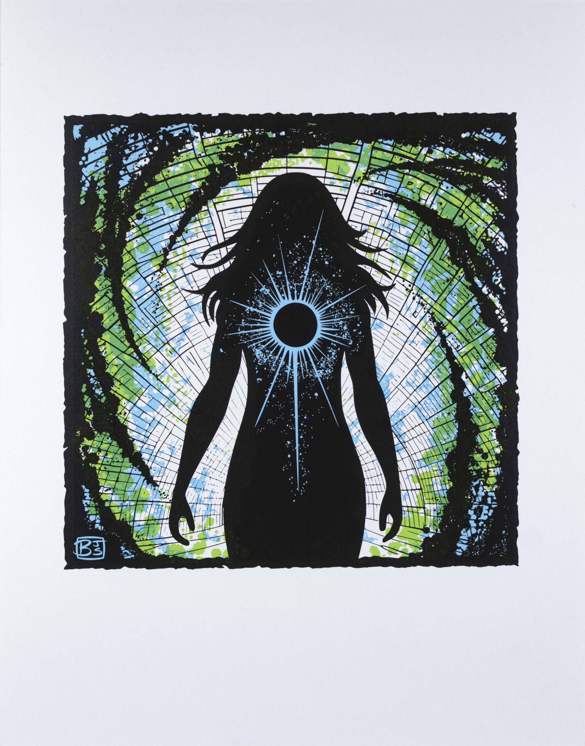 Path of Totality — screen print