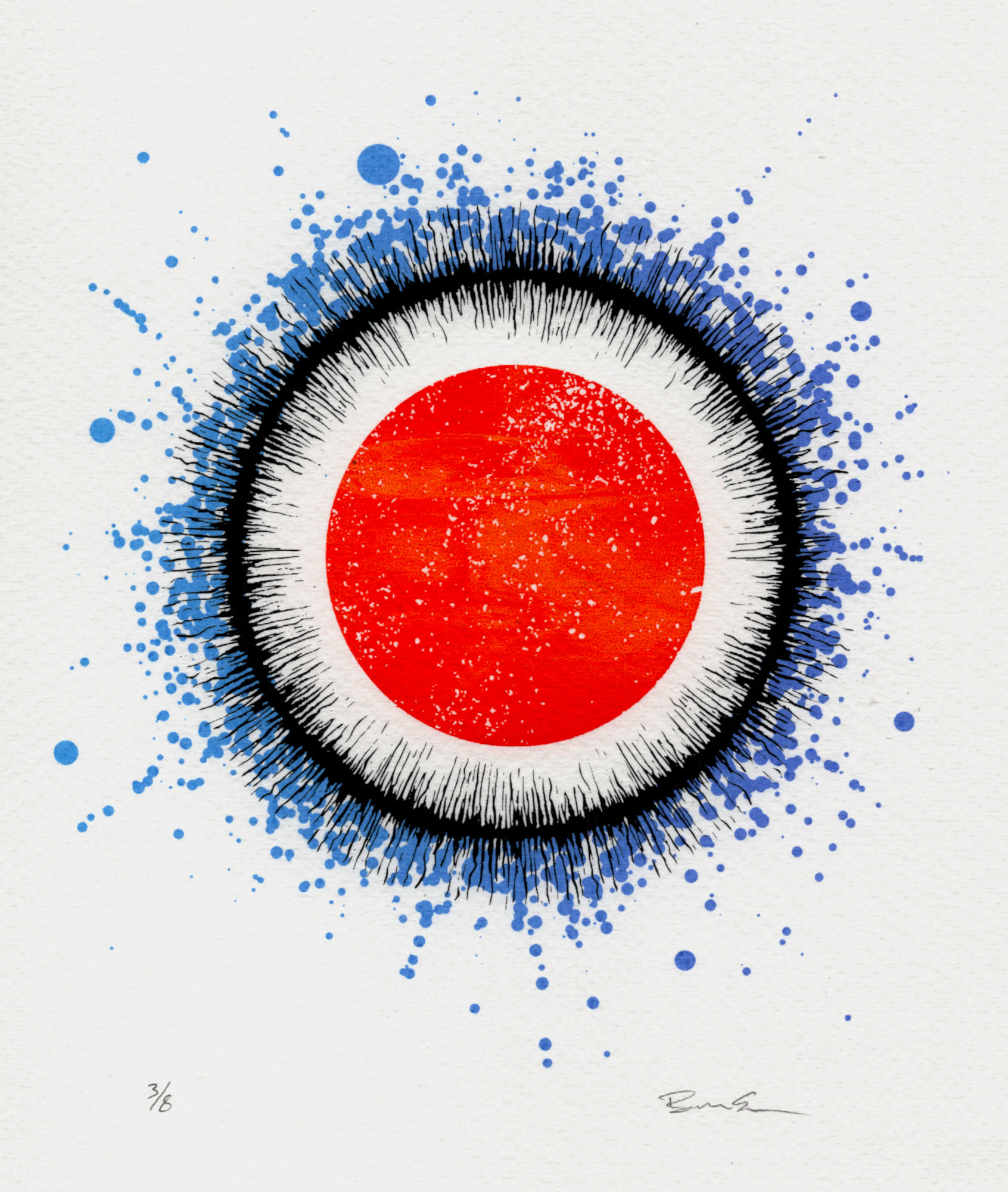 Main Sequence I — screen print